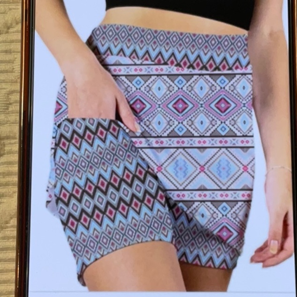 Skort Obsession Geometric Skirt
